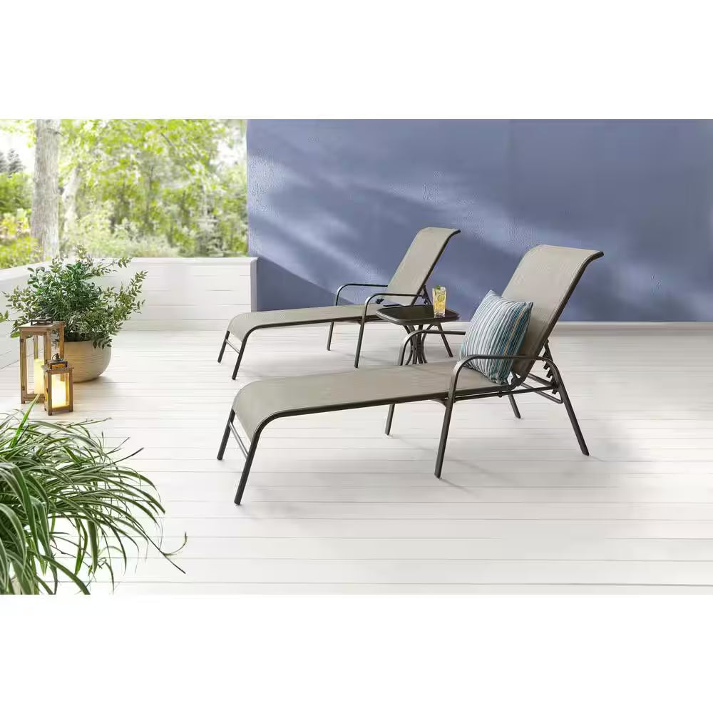 Sling Stack Outdoor Chaise Lounge-Riverbed