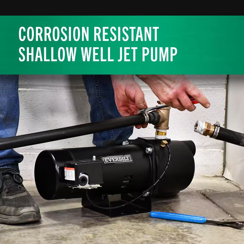 1/2 HP Plastic Shallow Well Jet Pump