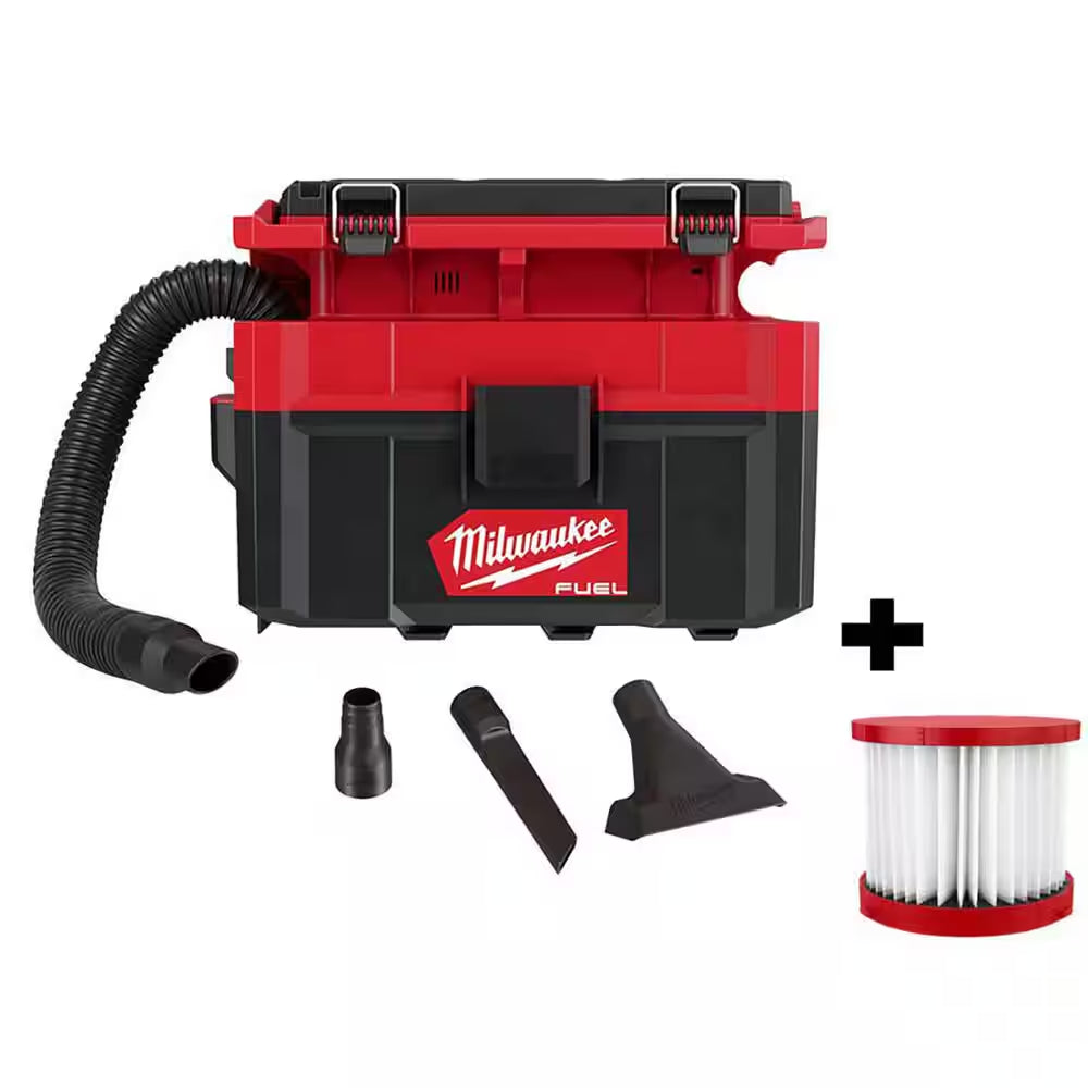 M18 18-Volt 2 Gal. Lithium-Ion Cordless Wet/Dry Vacuum with M18 XC 5.0 Ah Starter Kit