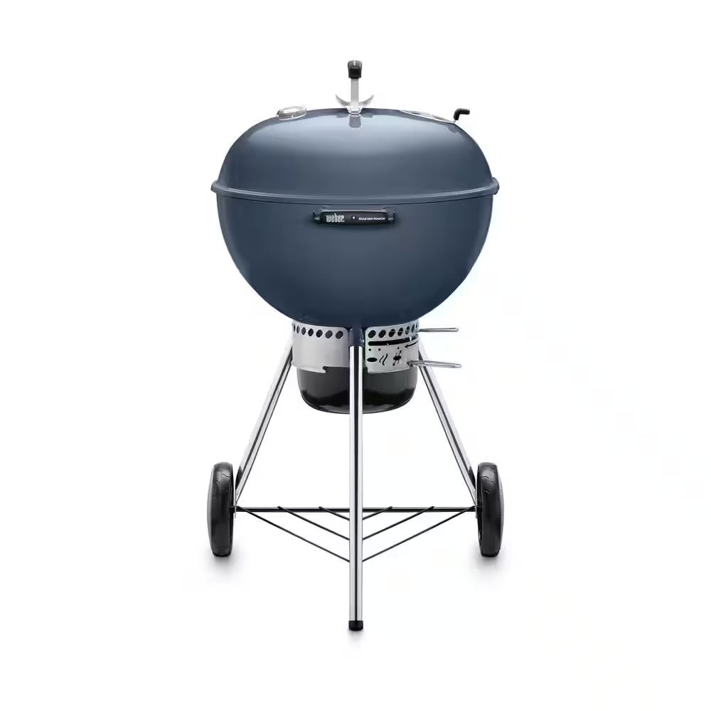 Master-Touch 22 In. Charcoal Grill in Black with Built-In Thermometer