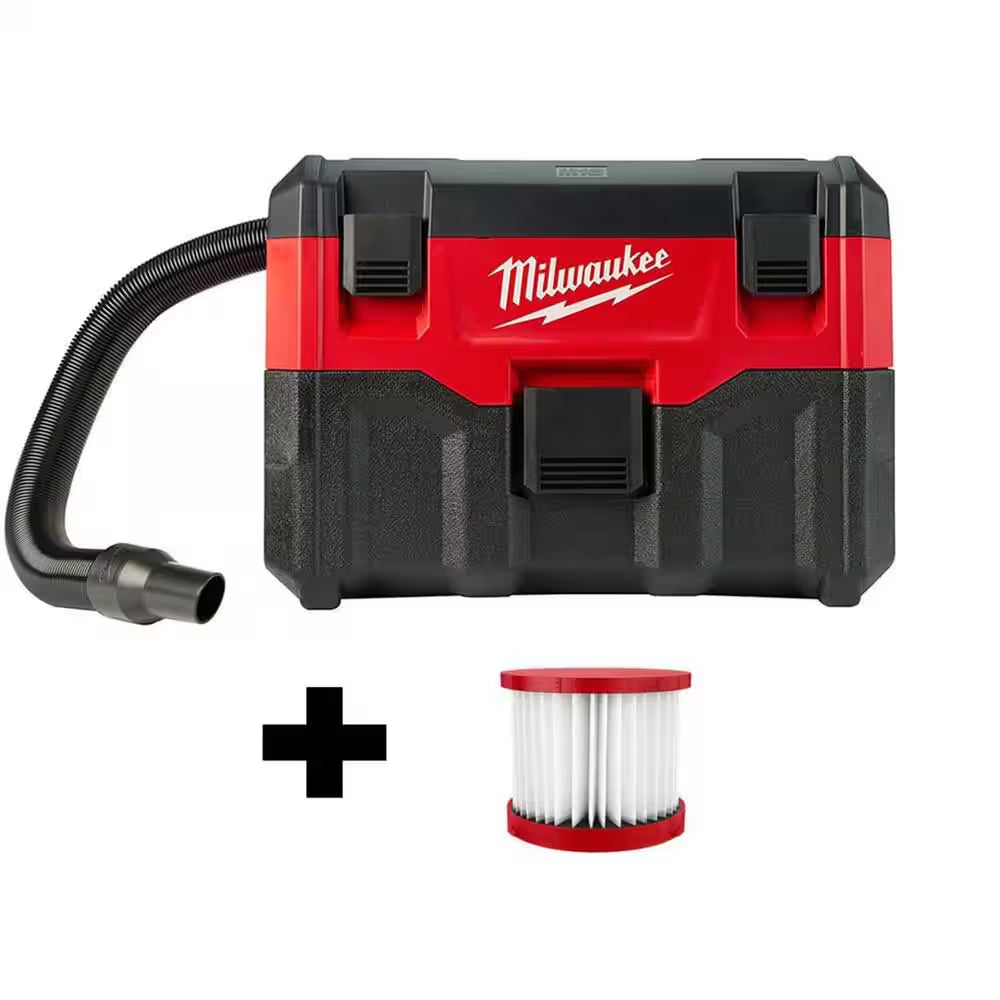 M18 18-Volt 2 Gal. Lithium-Ion Cordless Wet/Dry Vacuum with M18 XC 5.0 Ah Starter Kit
