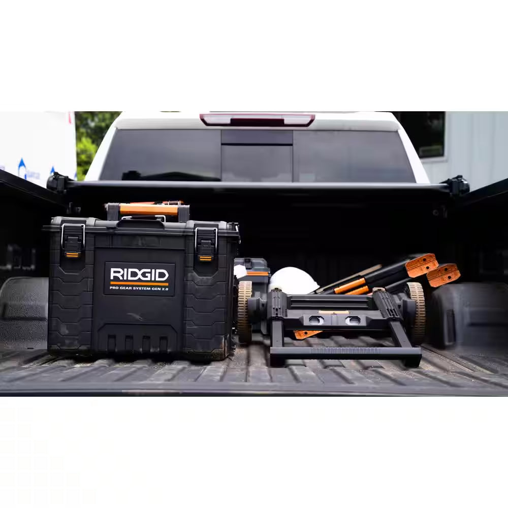 Pro Gear System Gen 2.0 Stackable 25 in All Terrain Rolling Tool Box with 9 In. Wheels