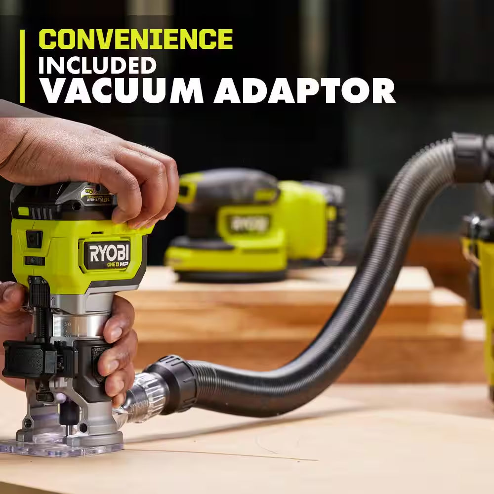 ONE+ HP 18V Brushless Cordless Compact Router (Tool Only)