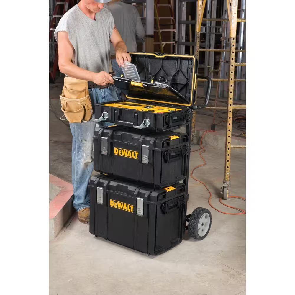TOUGHSYSTEM 9.6 In. 0-Drawer Utility Cart Tool Box Carrier