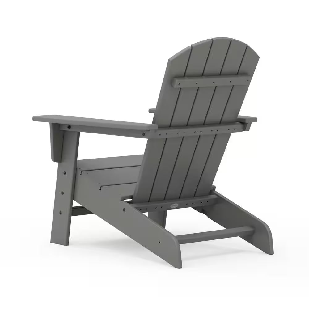 Seabrook Adirondack Chair in Slate Grey