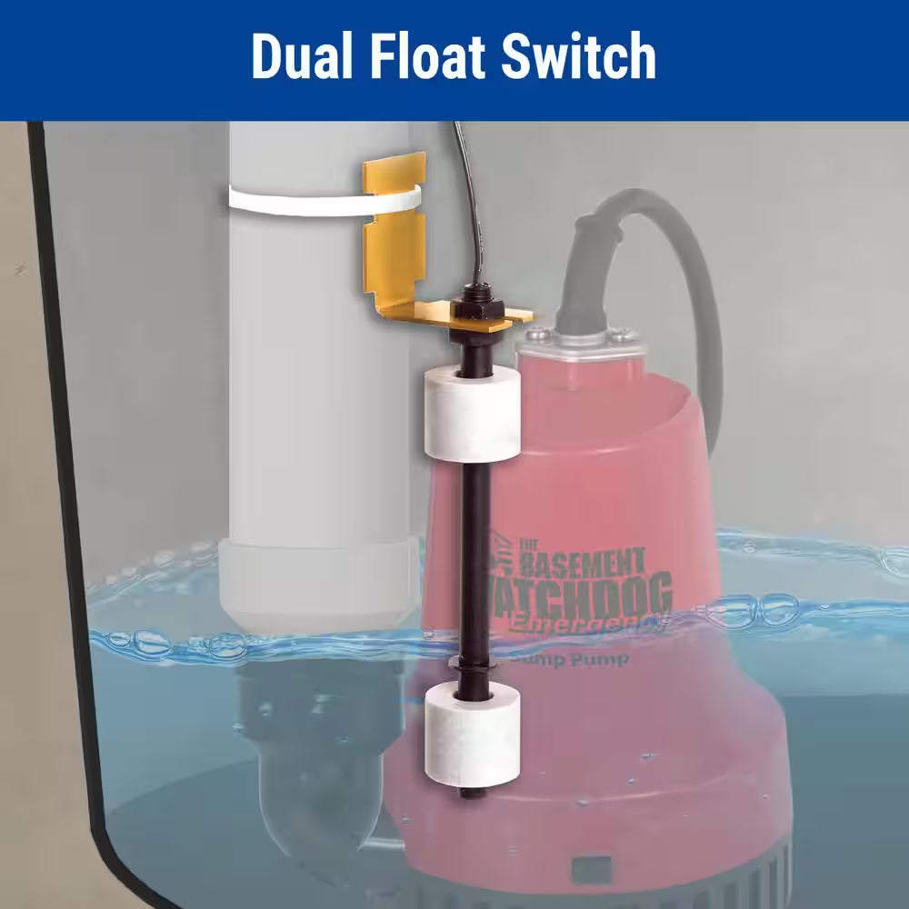Emergency Battery Backup Sump Pump System