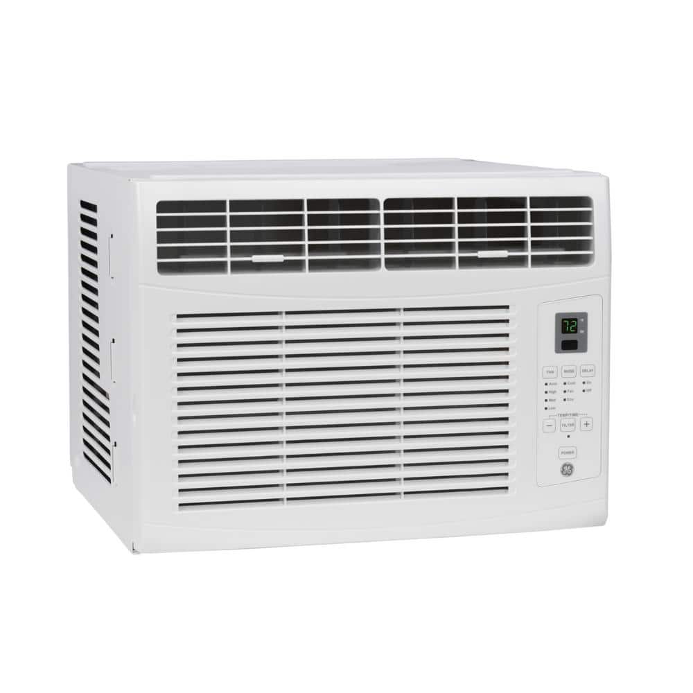 8,000 BTU Smart Window Air Conditioner for 350 sq. ft. in White with Wi-Fi and Remote