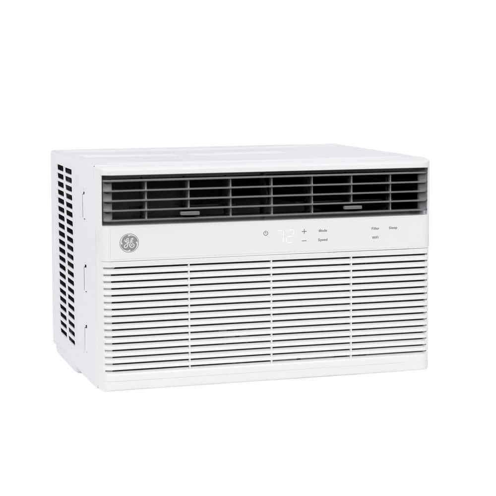 8,000 BTU Smart Window Air Conditioner for 350 sq. ft. in White with Wi-Fi and Remote