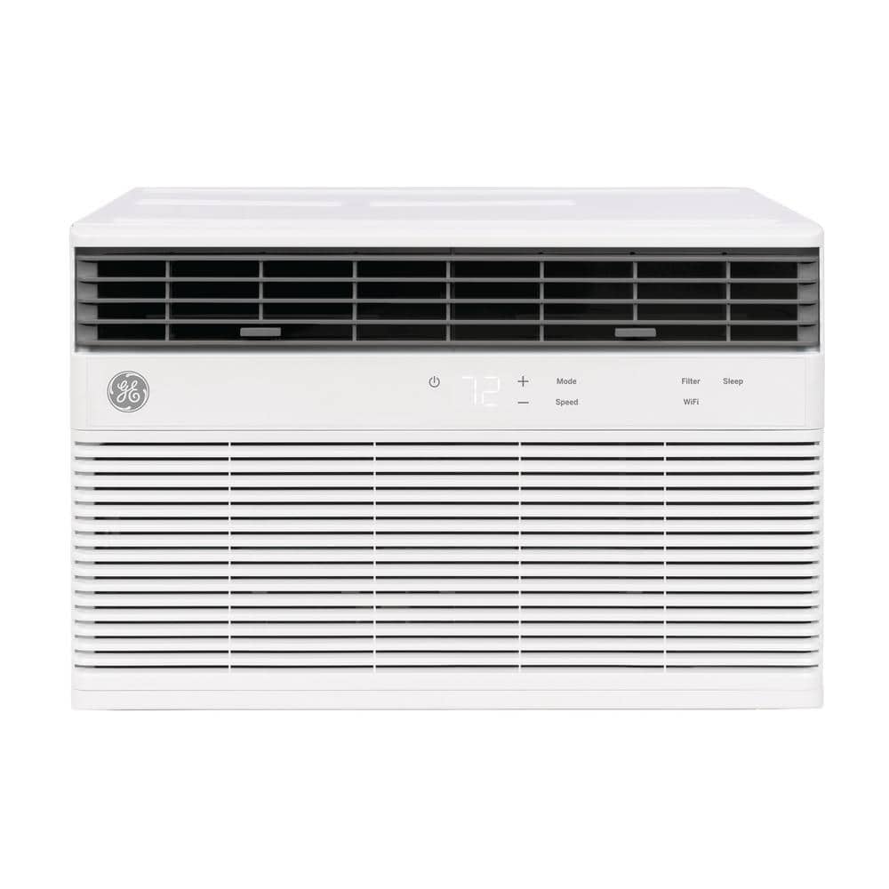 8,000 BTU Smart Window Air Conditioner for 350 sq. ft. in White with Wi-Fi and Remote
