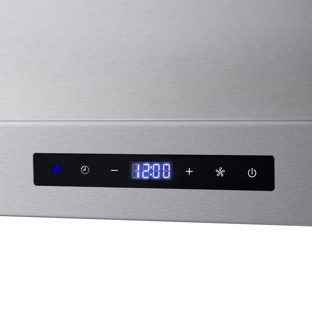 Cosmo Vista Collection 30 in. 380 CFM Ducted Wall Mount Range Hood Stainless Steel
