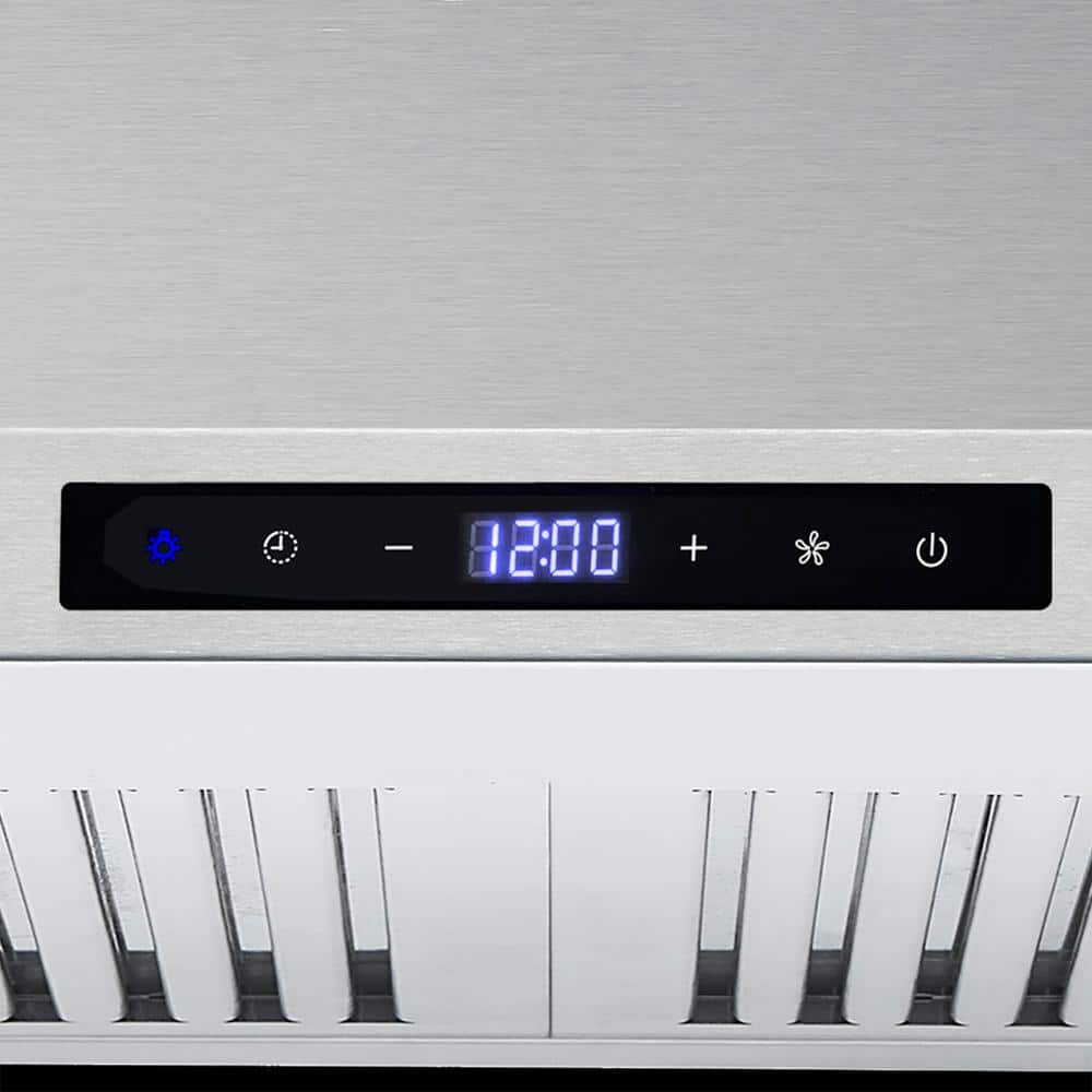 Cosmo Vista Collection 30 in. 380 CFM Ducted Wall Mount Range Hood Stainless Steel