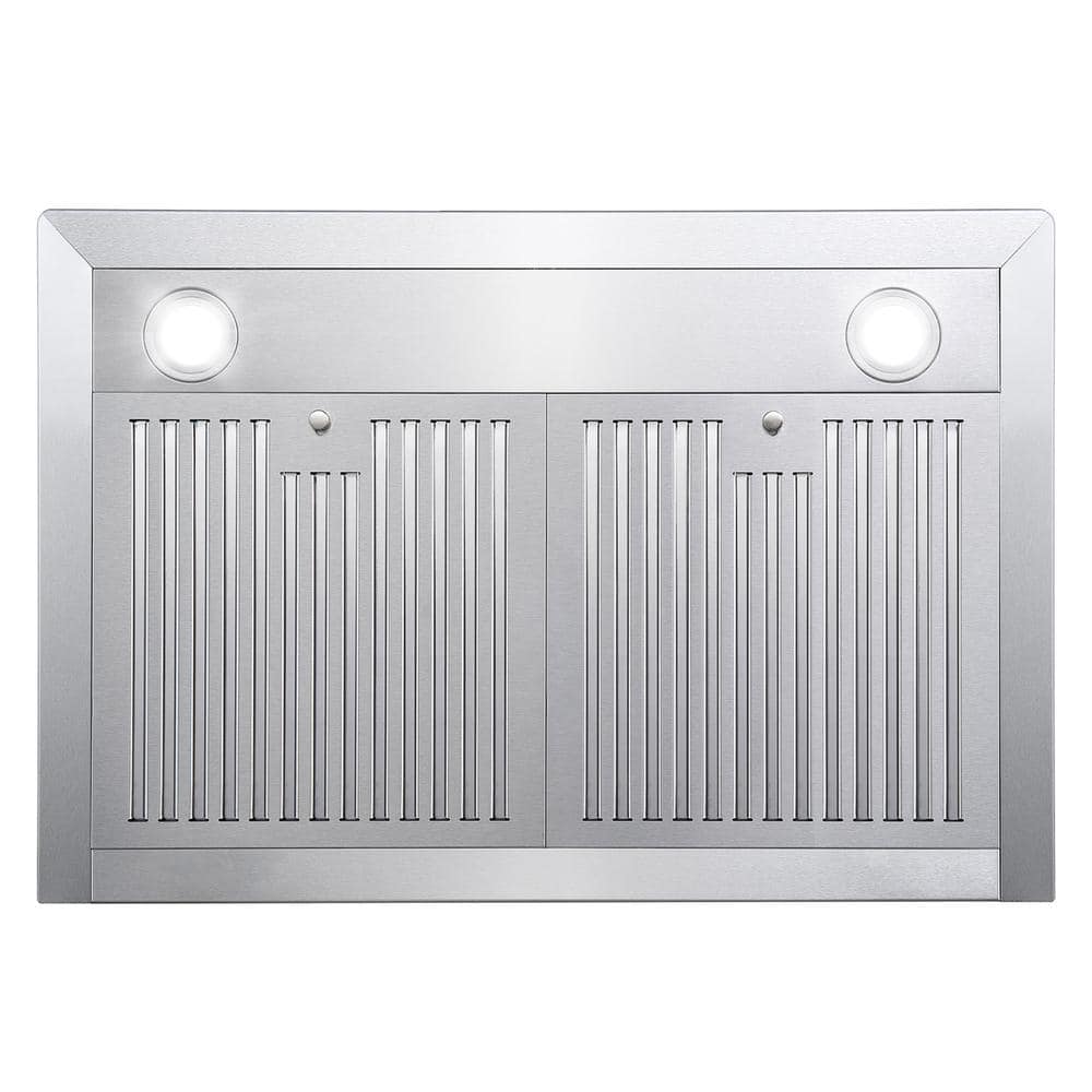 Cosmo Vista Collection 30 in. 380 CFM Ducted Wall Mount Range Hood Stainless Steel
