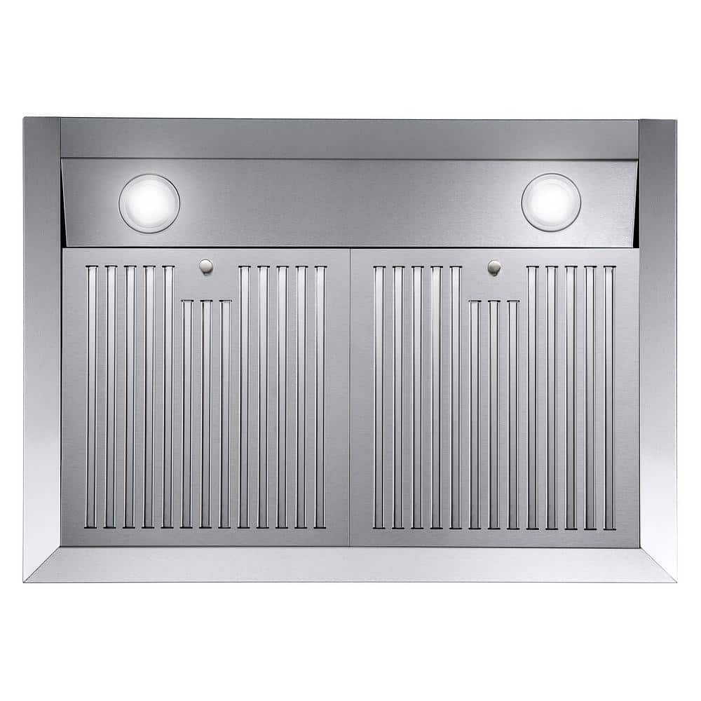 Cosmo Haven Collection 30 in. 380 CFM Ducted Under Cabinet Range Hood Stainless Steel