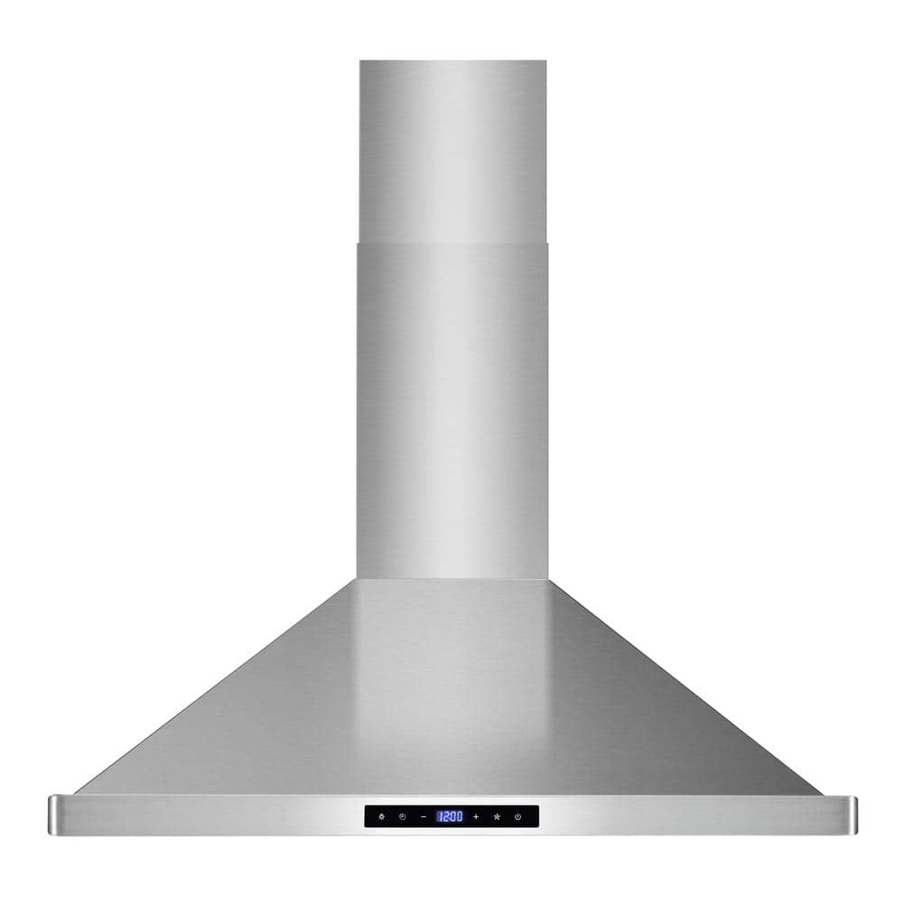 Cosmo Vista Collection 30 in. 380 CFM Ducted Wall Mount Range Hood Stainless Steel
