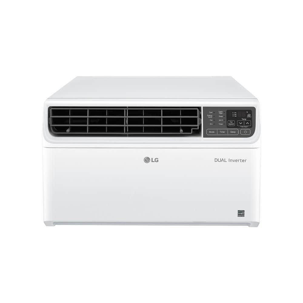 10,000 BTU 115-Volt Window Air Conditioner Unit Cools 450 sq. ft. with Dual inveter, Wi-Fi Enabled and Remote in White