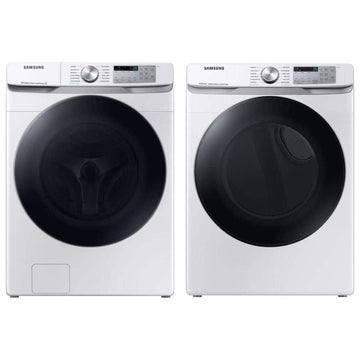 4.5 cu. ft. Smart High-Efficiency Washer and 7.5 cu. ft. Vented Smart Dryer Set in White