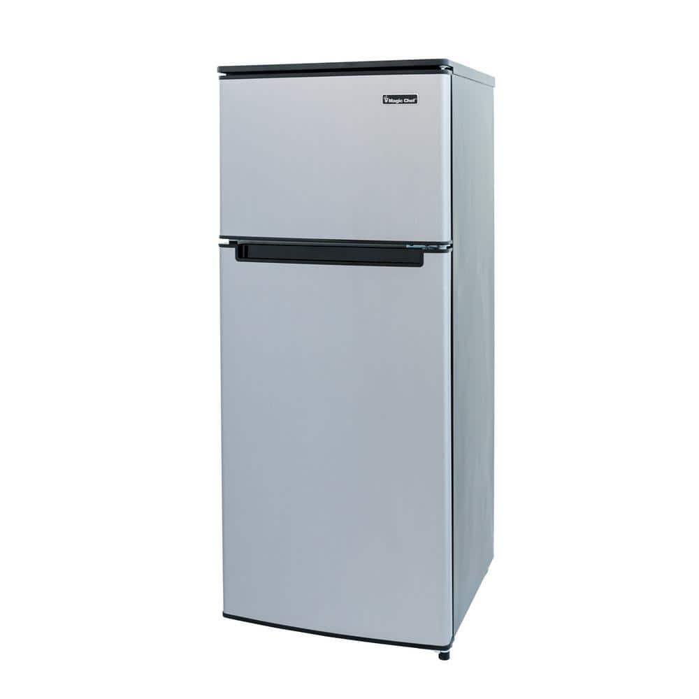2.6 cu. ft. Mini Fridge in Stainless Steel Look without Freezer