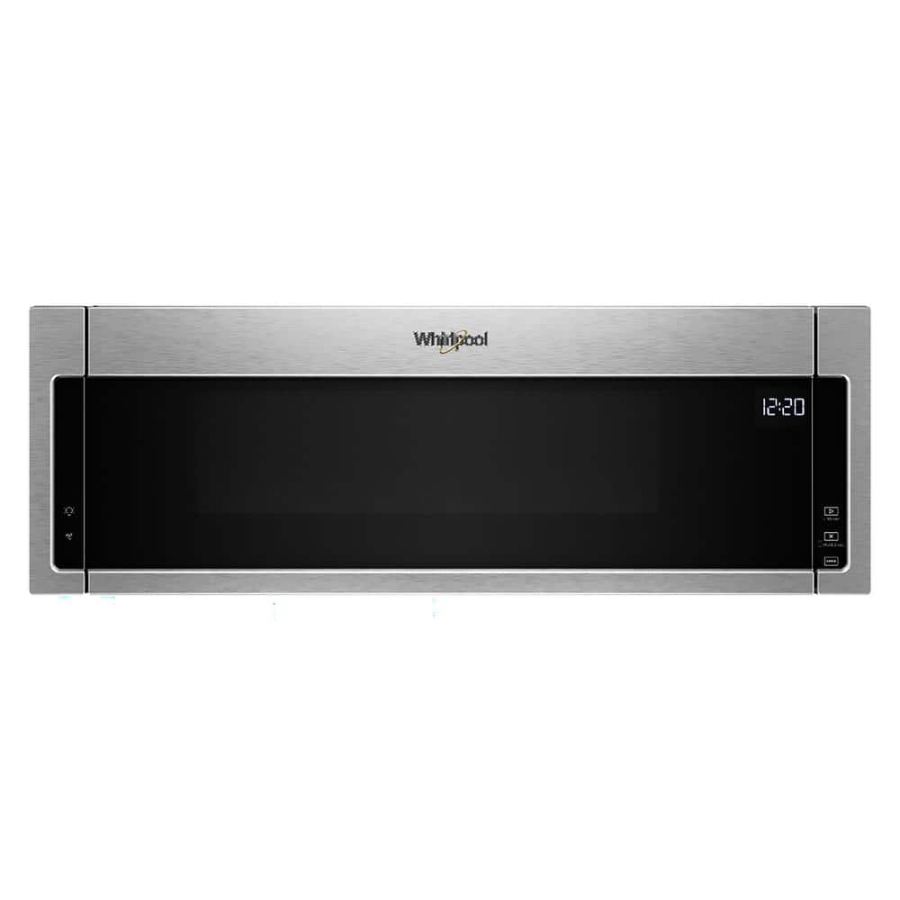 1.1 cu. ft. Over the Range Low Profile Microwave Hood Combination in Stainless Steel