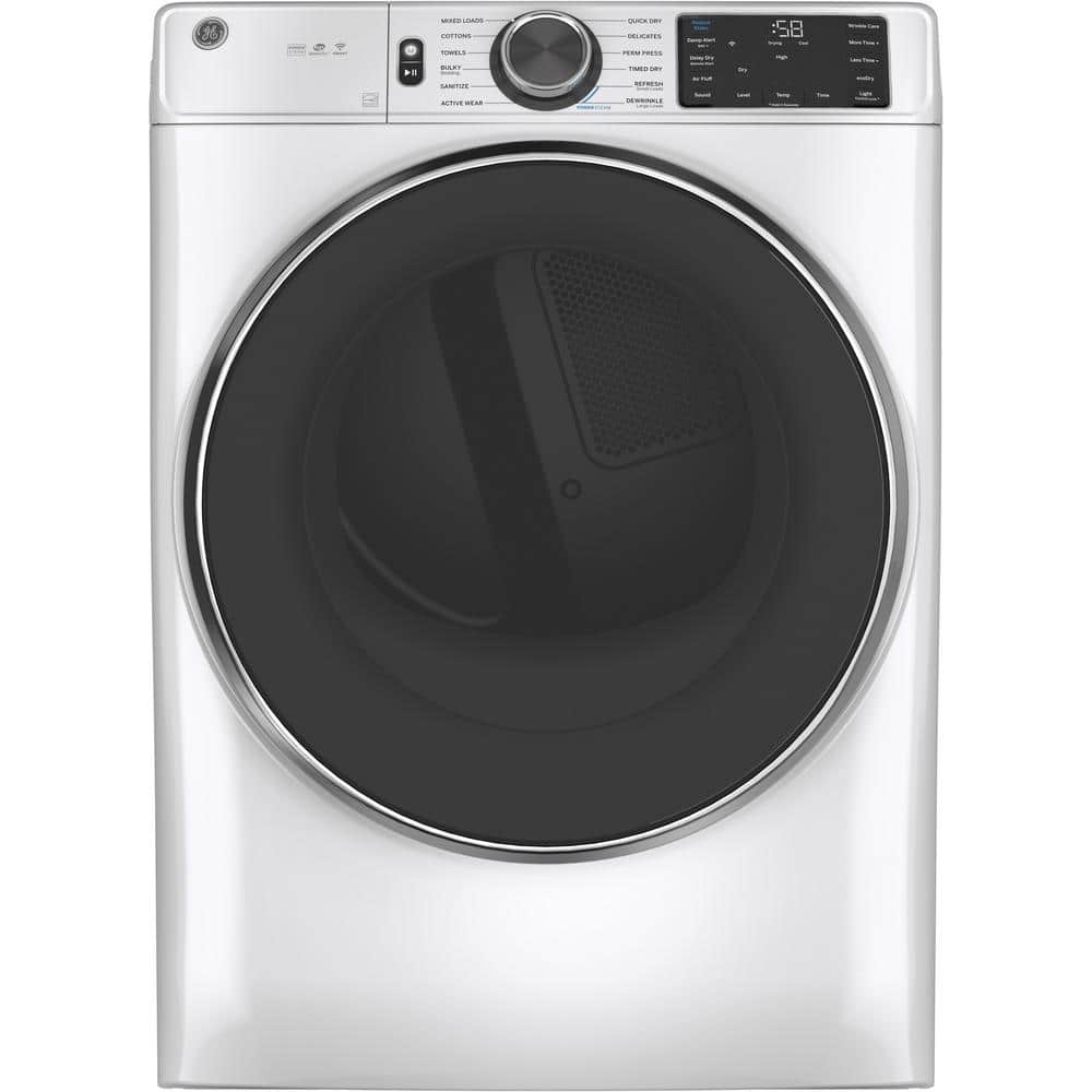 7.8 cu.ft. Smart Front Load Electric Dryer in Carbon Graphite with Steam and Sanitize