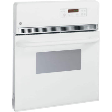 24 in. Single Electric Wall Oven Self-Cleaning in White