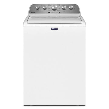 4.5 cu. ft. High-Efficiency White Top Load Washer Machine with Deep Water Wash and PowerWash Cycle